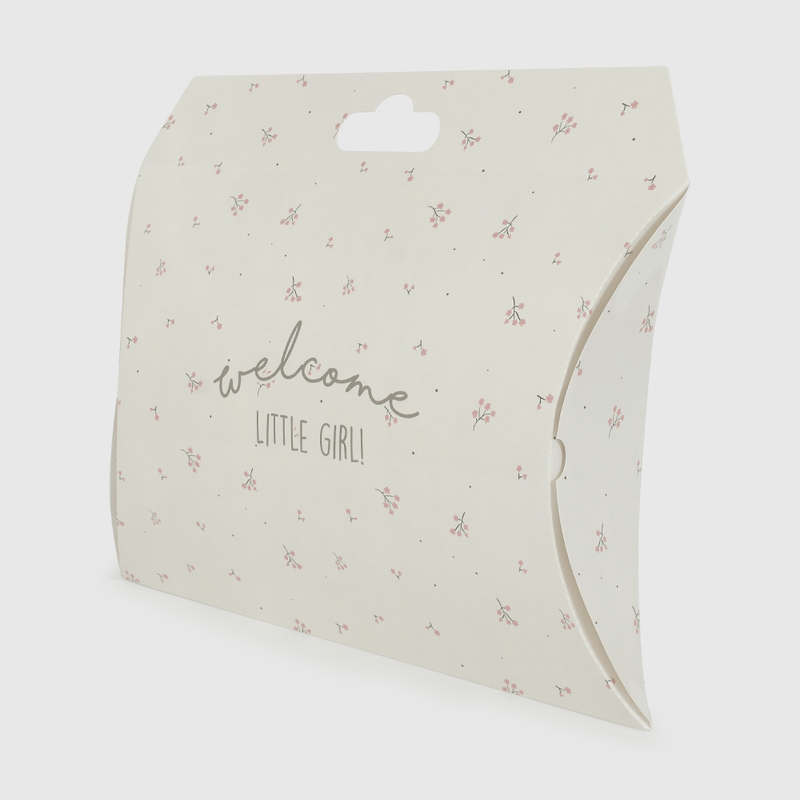 Caja De Regalo Blanca Flores de New born talla Única