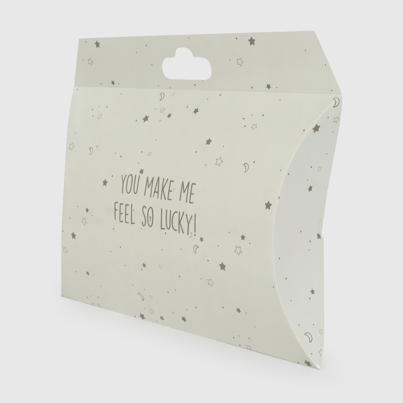 Caja De Regalo Blanca Estrellas de New born talla Única