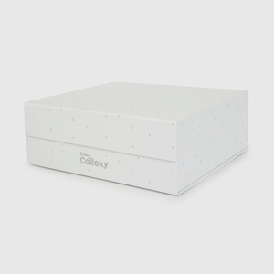 Caja De Regalo Blanca Plegable de New born talla Única