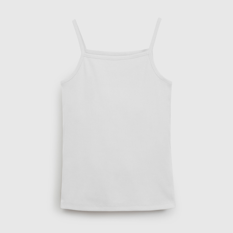 Pack Dos Camiseta Beige Rib de Niña talla 2 a 12 añoss