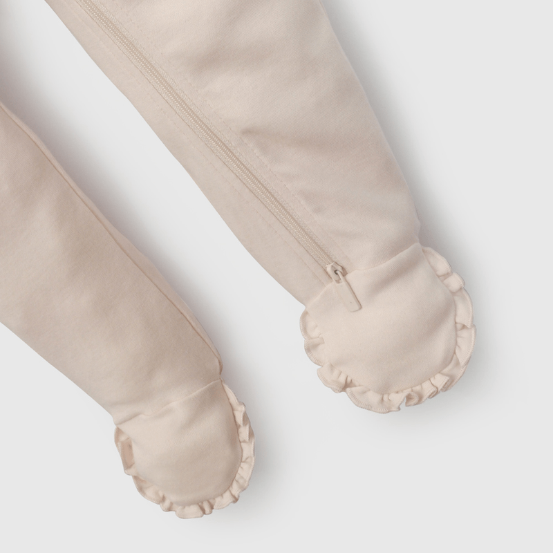 Pijama Rosado Gamuza Conejo de Bebé de New born talla 0/3 M a 12/24M