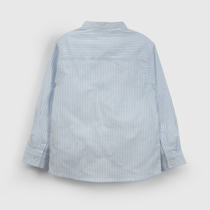 Camisa Blanca Cuello Mao De Niño Infantil talla 3/6 M a 24m/36 M