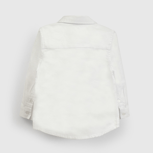 Camisa Blanca Oxford De Niño Infantil talla 3/6 M a 24m/36 M