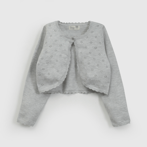Chaleco Gris de Niña Infantil talla 3/6 M a 24m/36 M