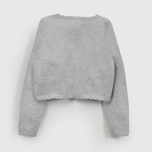 Chaleco Gris de Niña Infantil talla 3/6 M a 24m/36 M
