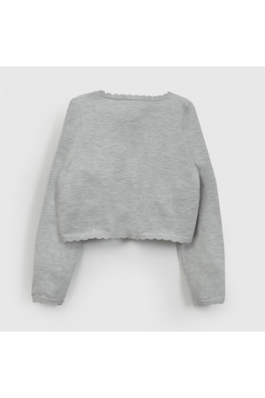 Chaleco Gris de Niña Infantil talla 3/6 M a 24m/36 M
