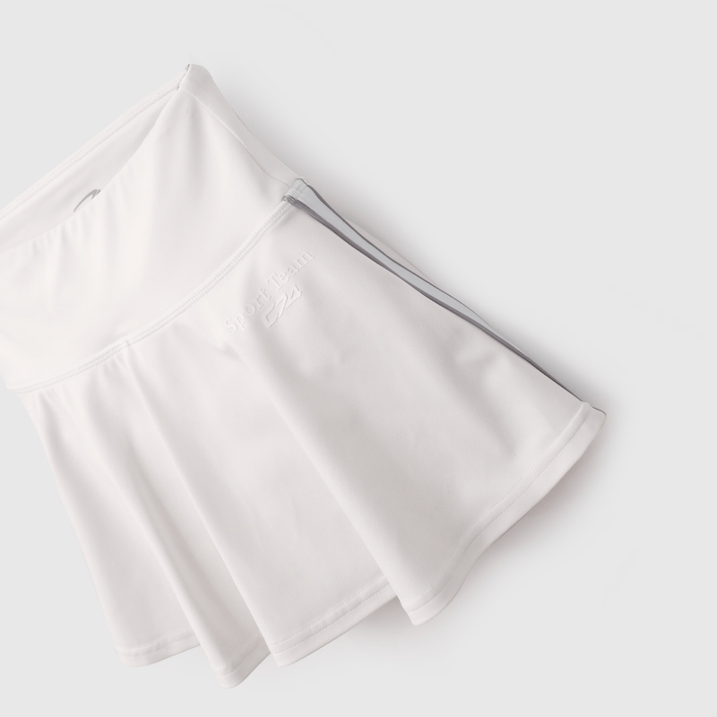 Falda Blanca Deportiva de Niña talla 3 a 12 añoss