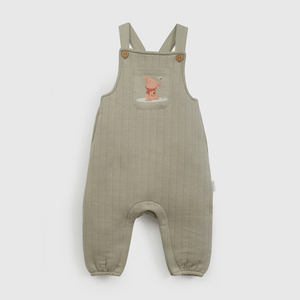 Jardinera Verde Winnie The Pooh Unisex de New born talla RN a 6/9 M