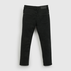 Jeans Negro Elasticado de Niño talla 3 a 12 añoss