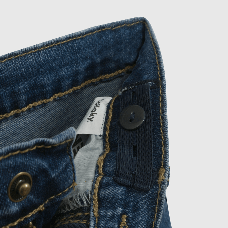 Jeans Azul Unisex Infantil talla 3/6 M a 24m/36 M