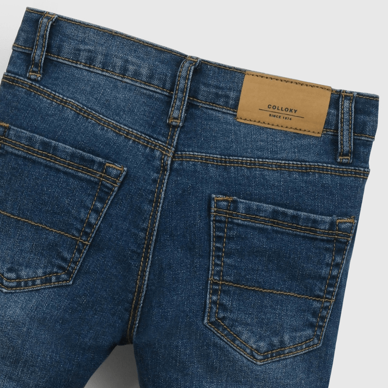 Jeans Azul Unisex Infantil talla 3/6 M a 24m/36 M