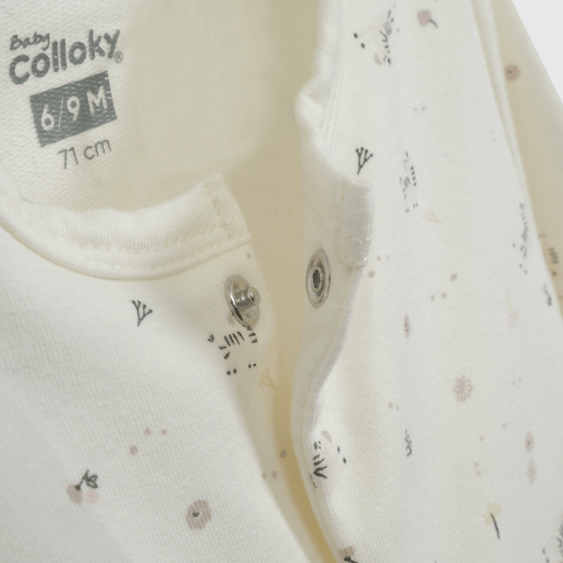 Osito Blanco Jungla de Bebé de New born talla RN a 6/9 M