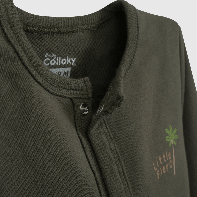 Osito Verde de Bebé de New born talla RN a 6/9 M