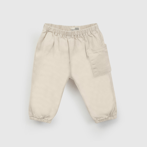 Pantalón Beige Gabardina de Bebé Unisex de New born talla 0/3 M a 09/12M
