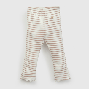 Pata Blanca Rayada de Niña Infantil talla 3/6 M a 24m/36 M