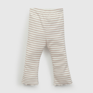 Pata Blanca Rayada de Niña Infantil talla 3/6 M a 24m/36 M