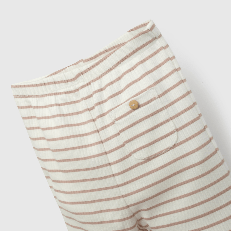 Pata Blanca Rayada de Niña Infantil talla 3/6 M a 24m/36 M