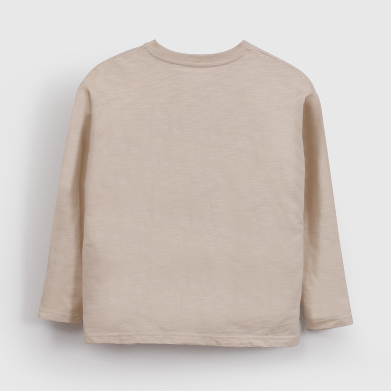 Polera Beige de Niño talla 3 a 12 añoss