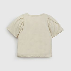 Polera Beige Minnie Daisy de Niña talla 3 a 12 añoss
