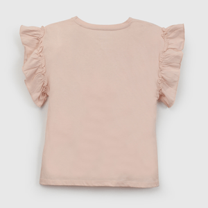 Polera Rosada Minnie Daisy de Niña talla 3 a 12 añoss
