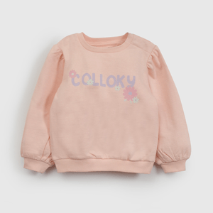 Polerón Fucsia Colloky de Niña Infantil talla 3/6 M a 24m/36 M