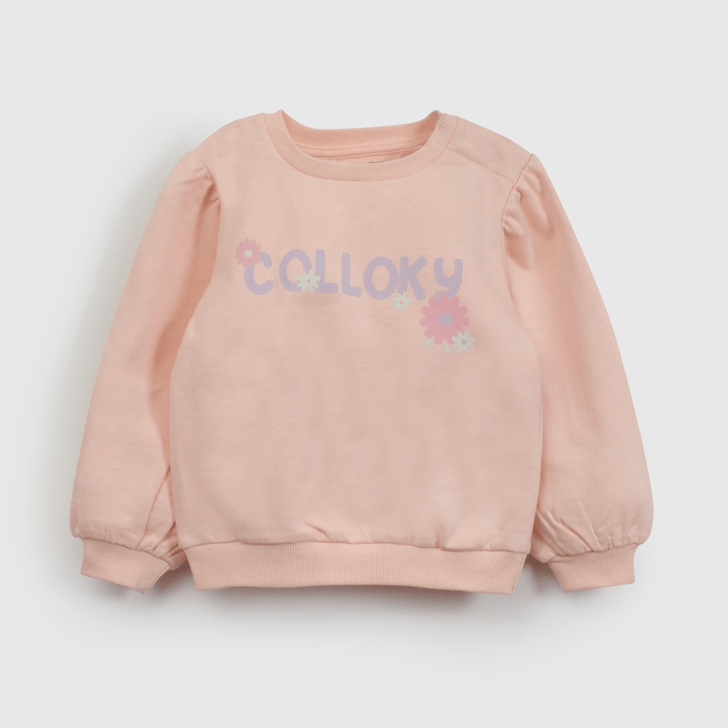 Polerón Fucsia Colloky de Niña Infantil talla 3/6 M a 24m/36 M