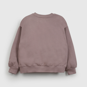 Polerón Morado Colloky Flores de Niña talla 3 a 12 añoss
