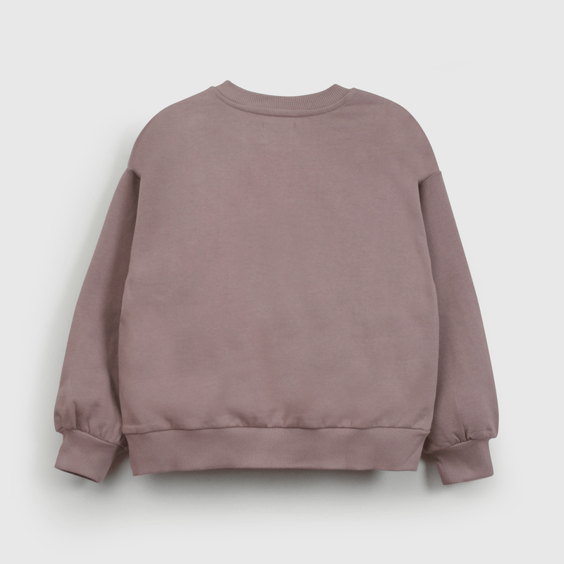 Polerón Morado Colloky Flores de Niña talla 3 a 12 añoss