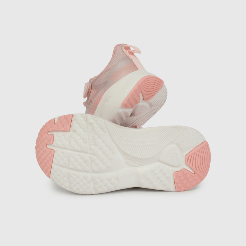 Zapatilla Deportiva Running Rosada de Caminante talla 21 a 27