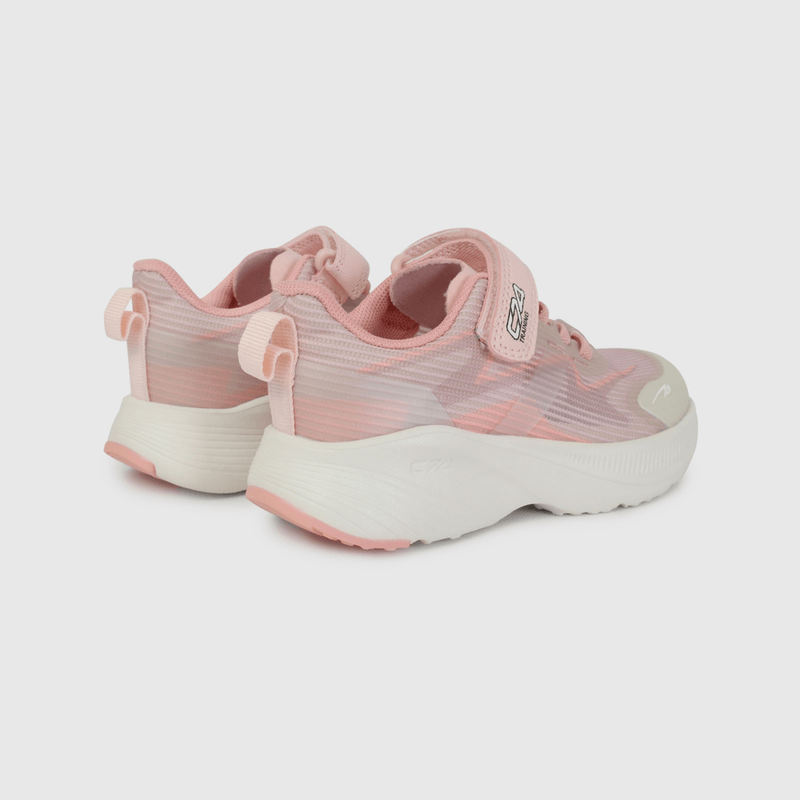 Zapatilla Deportiva Running Rosada de Caminante talla 21 a 27