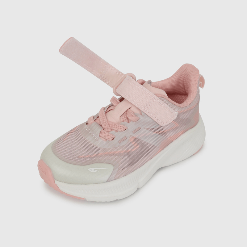 Zapatilla Deportiva Running Rosada de Caminante talla 21 a 27