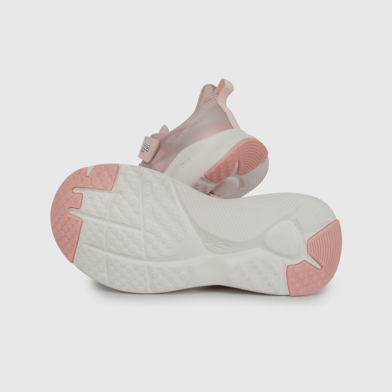 Zapatilla Deportiva Running Rosada de Niño talla 28 a 38