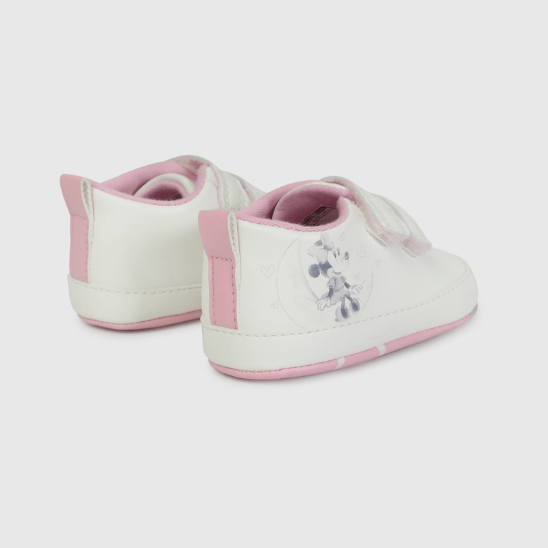 Zapatilla Blanca de Minnie de Bebé talla 14 a 18