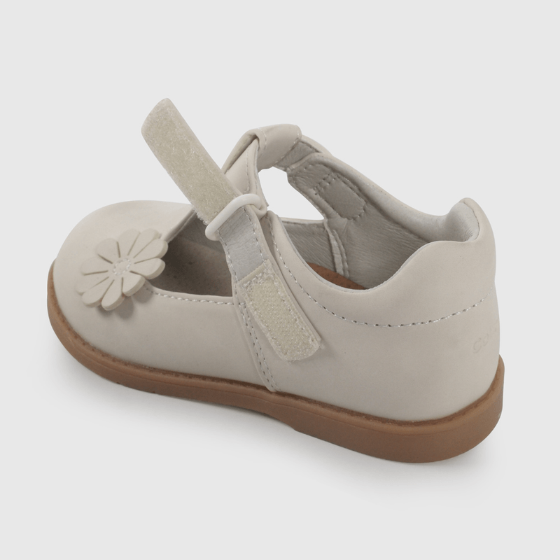 Reina Blanca con Aplicación de Flor de Caminante talla 21 a 27