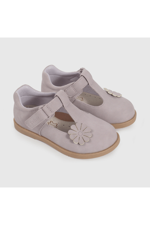 Reina Morada con Aplicación de Flor de Caminante talla 21 a 27