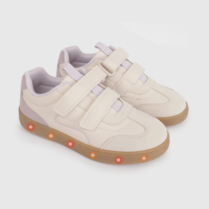 Zapatilla de Luces Blanca de Niño talla 28 a 38