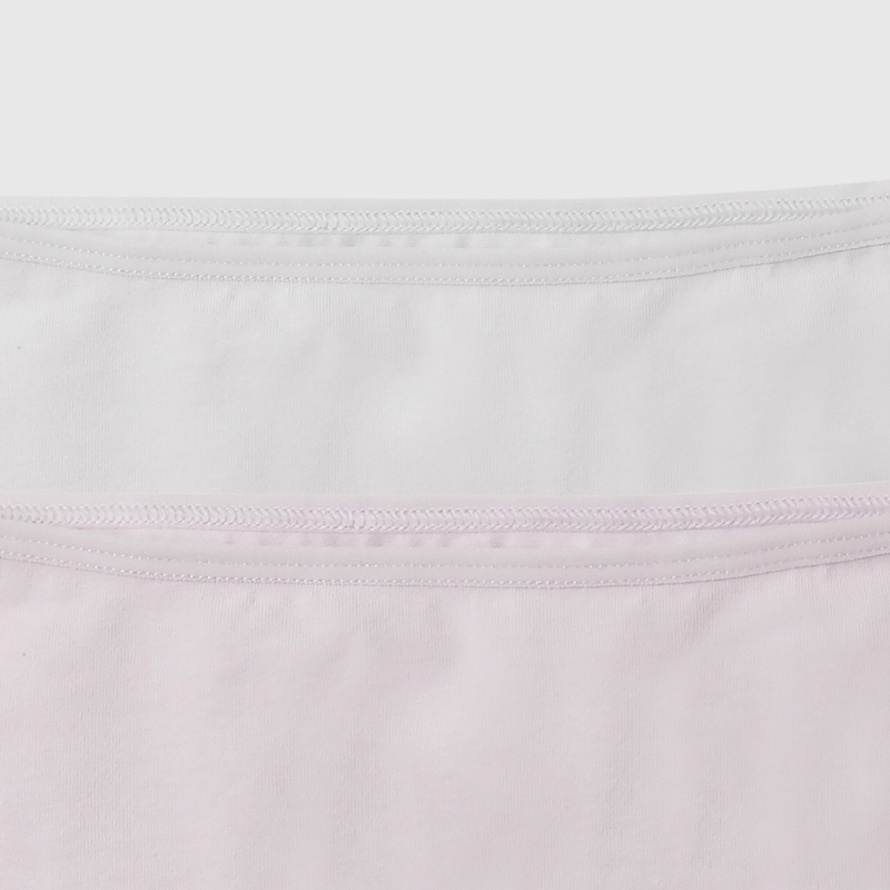 Pack Seis Calzón Blanco de Niña talla 2 a 12 años
