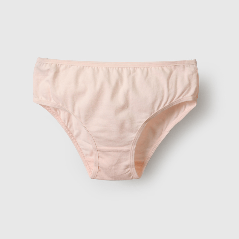 Pack Seis Calzón Rosado de Niña talla 2 a 12 años