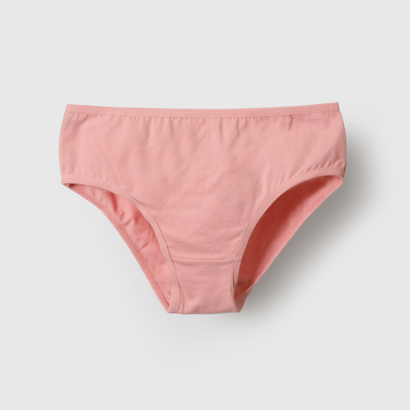 Pack Seis Calzón Rosado de Niña talla 2 a 12 años