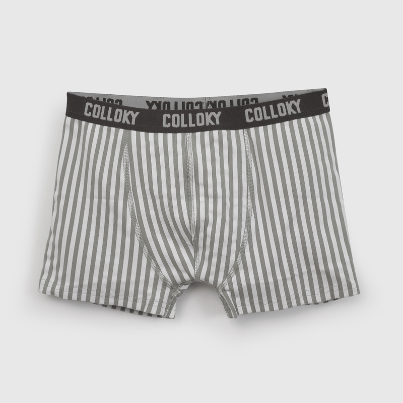Pack Tres Boxer Líneas De Niño Verde talla 2 a 12 añoss