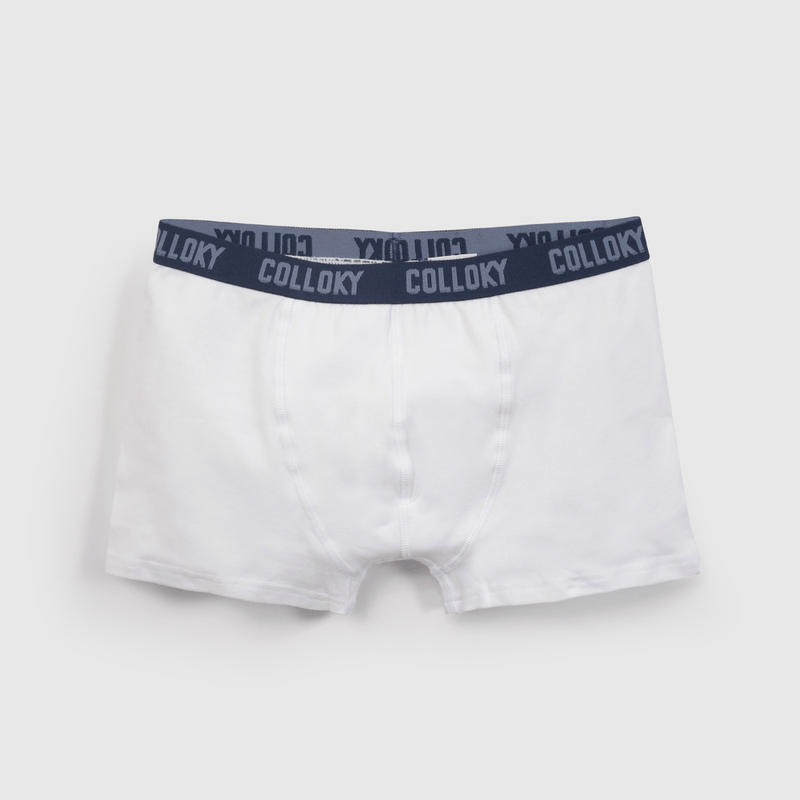 Pack Seis Boxer Azul de Niño talla 2 a 12 añoss