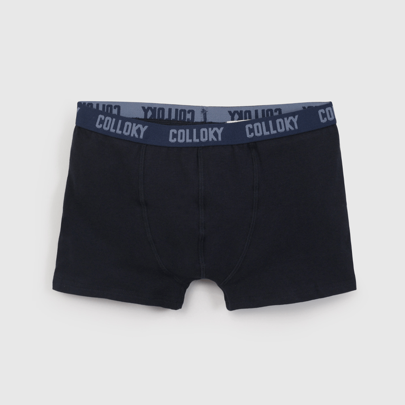 Pack Seis Boxer Azul de Niño talla 2 a 12 añoss