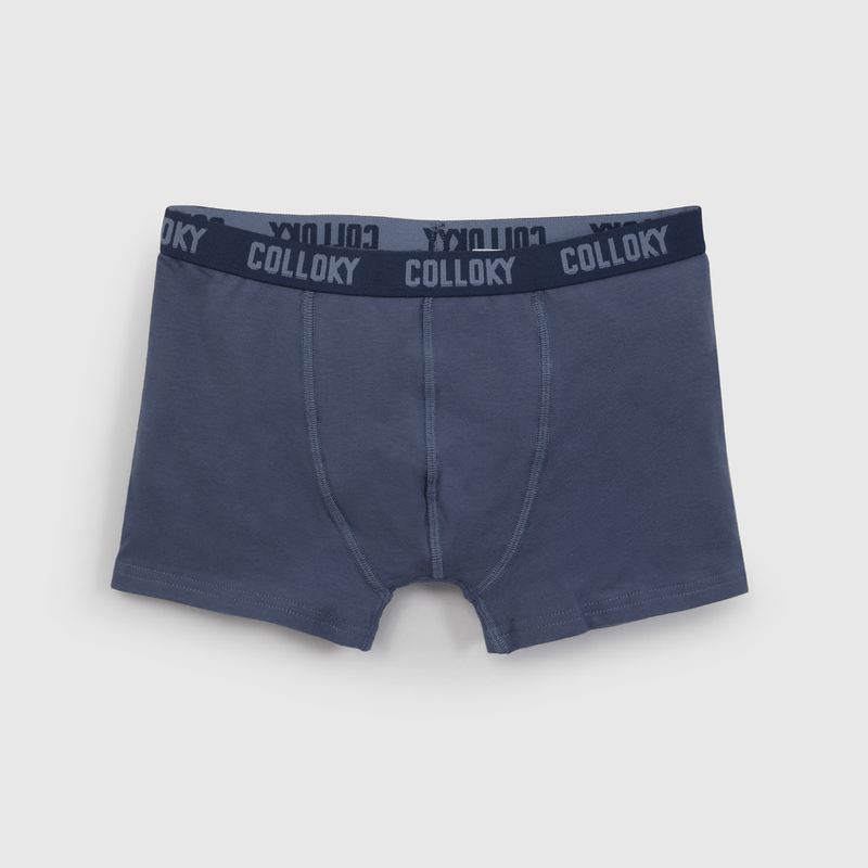 Pack Seis Boxer Azul de Niño talla 2 a 12 añoss