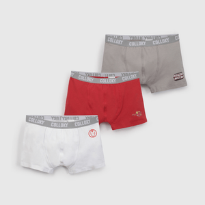 Pack Tres Boxer Iron Man De Niño Rojo talla 2 a 12 añoss
