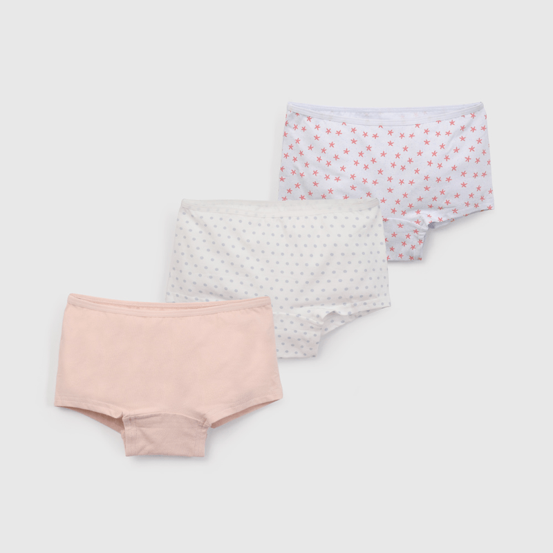 Pack Tres Calzón Celeste Playa de Niño talla 2 a 12 añoss