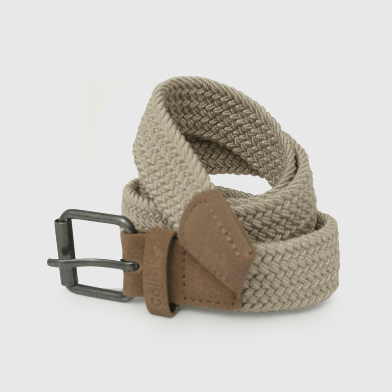 Cinturón Beige Unisex  de Niño talla 2 a 12 añoss