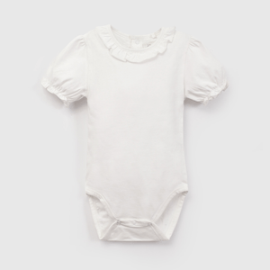 Conjunto Jardinera Y Body Flores Rosado  de Niña Infantil talla 0/3 M a 18/24M