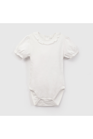 Conjunto Jardinera Y Body Flores Rosado  de Niña Infantil talla 0/3 M a 18/24M