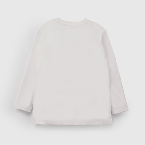 Polera Blanca Wildlife De Niño Infantil talla 3/6 M a 24m/36 M