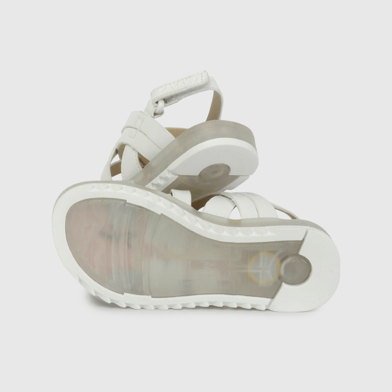 Sandalia de Luces Blanca de Caminante talla 21 a 27